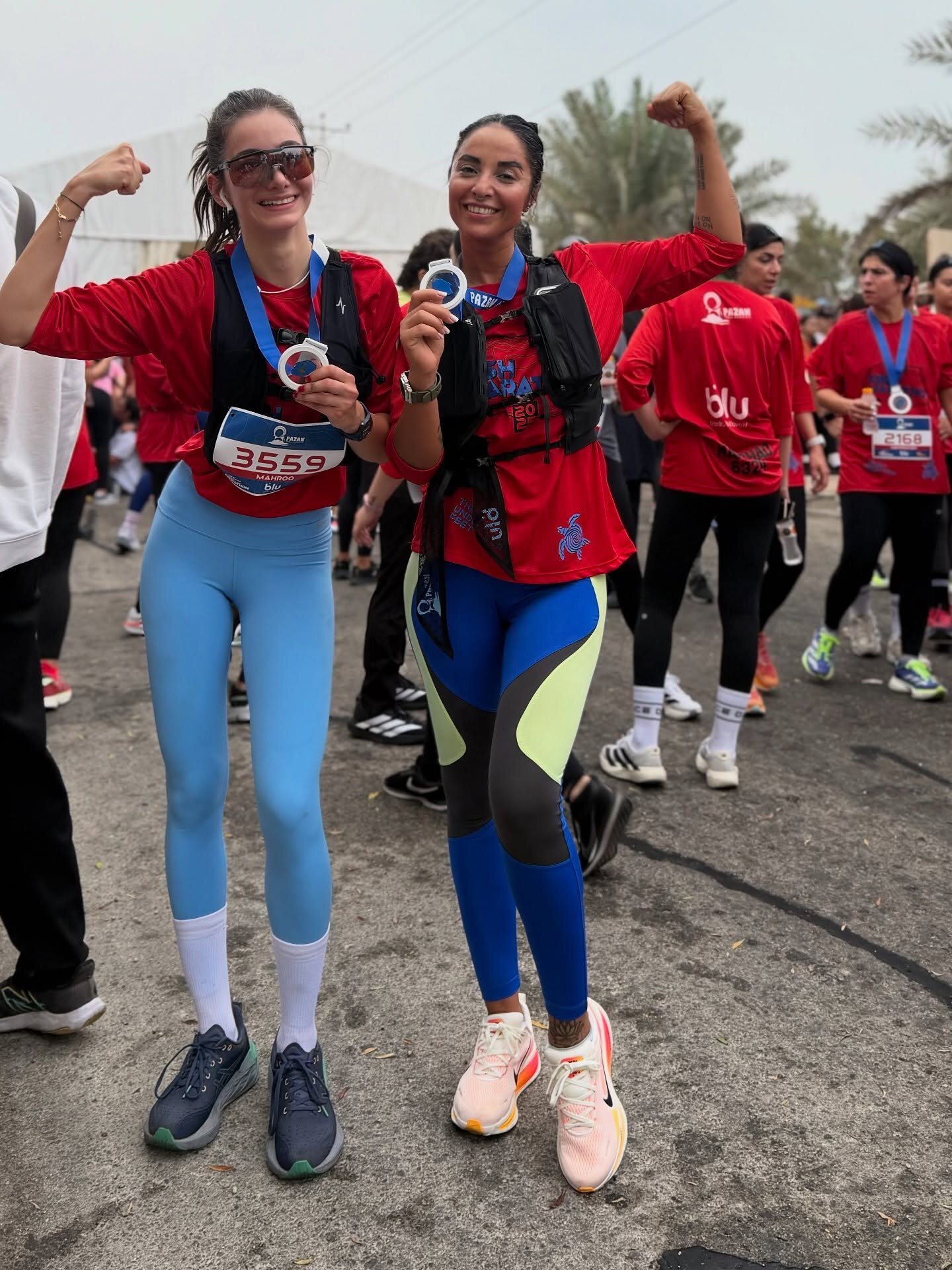 تصاویر نفرات برتر ماراتن زنان کیش