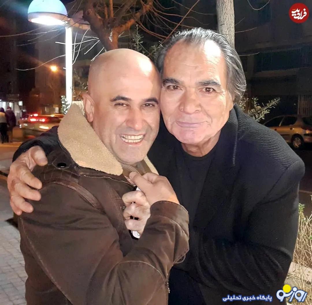 تصویری کمتر دیده شده از مهرداد نظری حسنی دوست داشتنی!