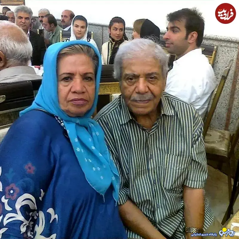 تصاویری از نصرت‌الله وحدت و گیتی معینی از گذشته‌های دور تا به امروز!